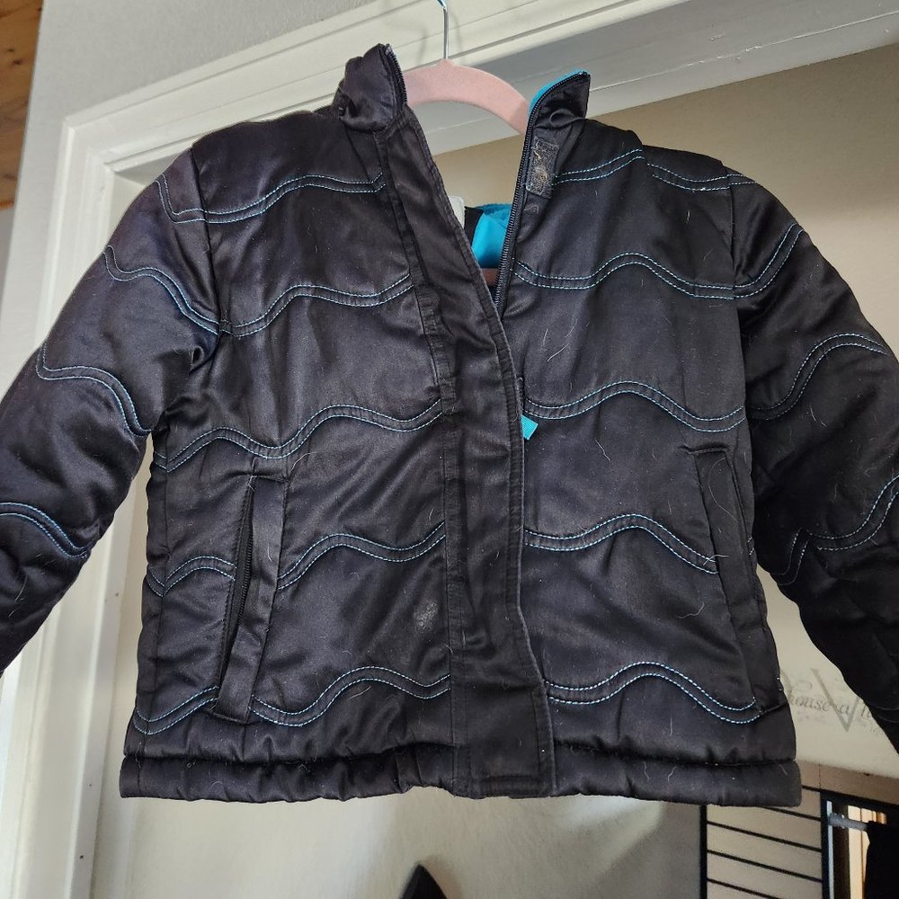 Girls' Black Coat